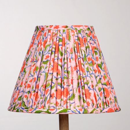 Multicolour Block Print Empire Lampshade Small